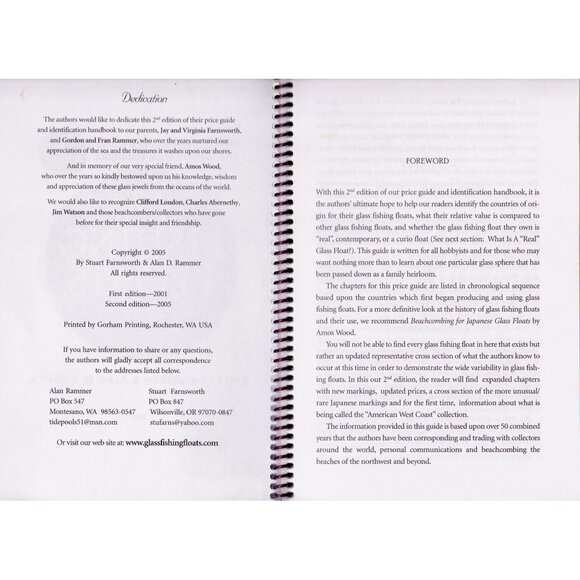 Glass Fishing Floats of the World 2nd Ed Collector Price Guide Farnsworth Rammer - Picture 3 of 7